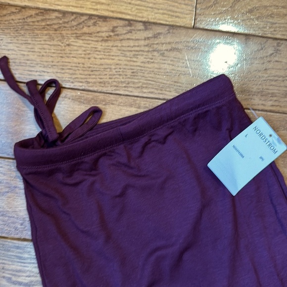 Nordstrom Moonlight Dream Pajamas, Burgundy Fig, NWT - Picture 12 of 13